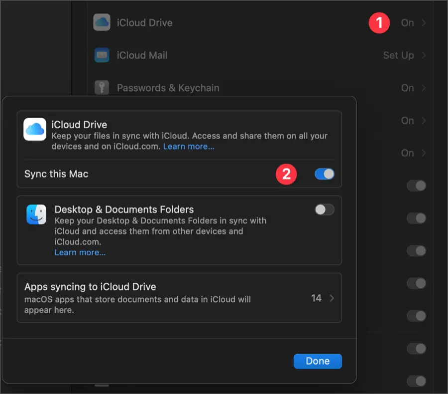如何在Mac上禁用iCloud - STEP 3 Sign Out and Remove iCloud