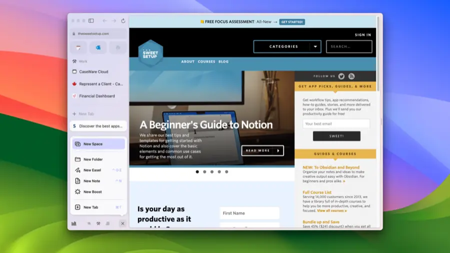 Arc 浏览器 - Arc Browser Screenshot 06