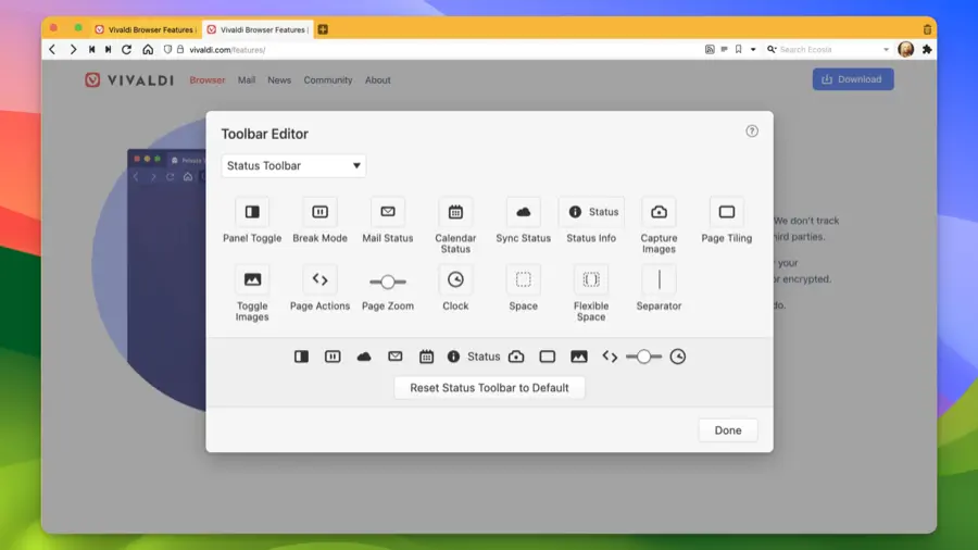 Vivaldi浏览器 - Vivaldi Browser Screenshot 03